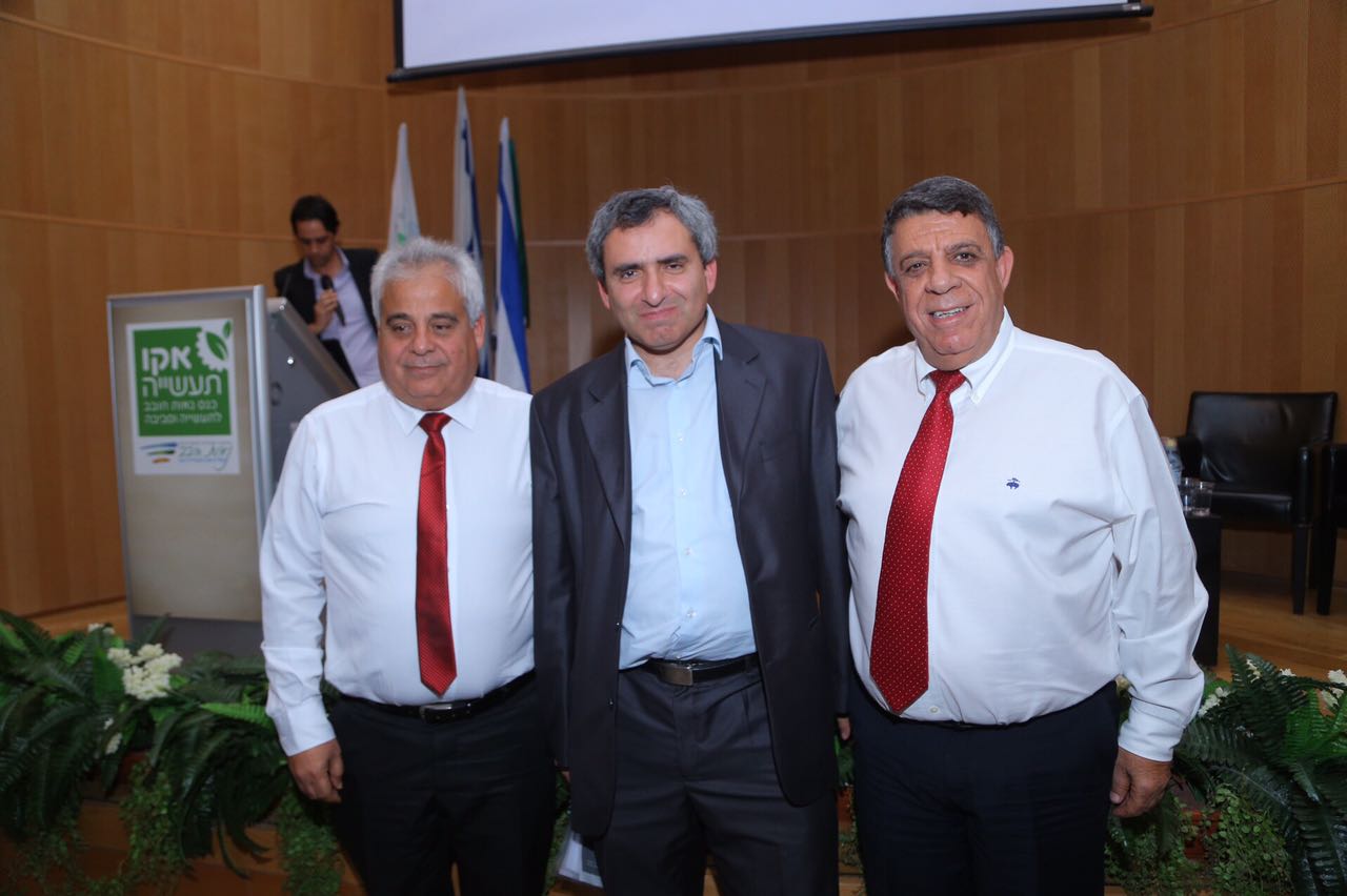 אנדריי אוזן, זאב אלקין ובני ביטון (צילום: לוקו גרופ)